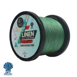 DFT - DFT Bojin 4X Linen İp Misina 0.45 mm 1000m Yeşil