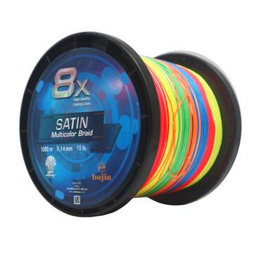 DFT Bojin 8X Satin M.Color İp Misina 0.14mm 1000m