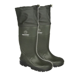 DFT Hunter Green Boots Yeşil Çizme No: 40 - Thumbnail