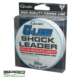 Gamakatsu - GAMA GLINE SHOCK LEADER 0.37MM 50M