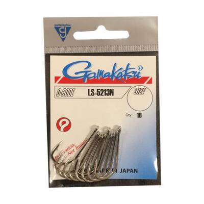 GAMAKATSU LS-5213N No:6/0 Nikel Olta İğnesi 1/10