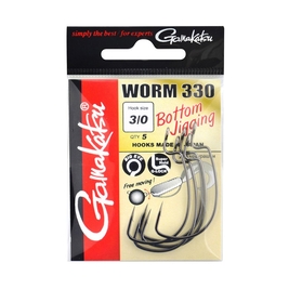 GAMAKATSU Worm 330 Bottom Jigging #4 Olta İğnesi - Thumbnail