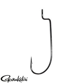 Gamakatsu - GAMAKATSU Worm 34 Siyah No:1 Olta İğnesi