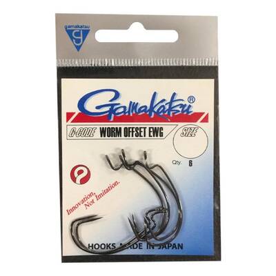 GAMAKATSU Worm Offset EWG No:1 Olta İğnesi 1/6