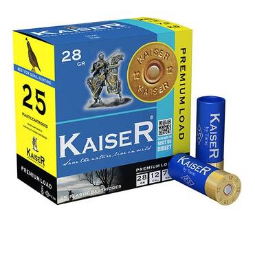 KAISER 12 Cal. 28 G. No: 5 Av Fişeği