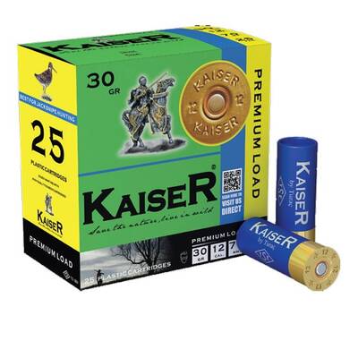 KAISER 12 Cal. 30 G. No: 6 Av Fişeği