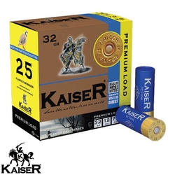 Kaiser - KAISER 12 Cal. 32 G. No: 1 Av Fişeği