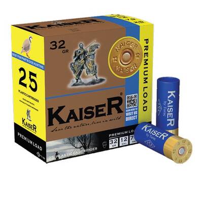 KAISER 12 Cal. 32 G. No: 2 Av Fişeği