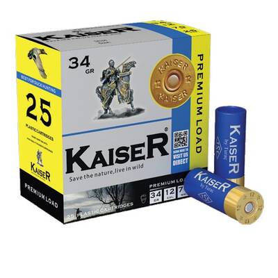 KAISER 12 Cal. 34 G. No: 5 Av Fişeği