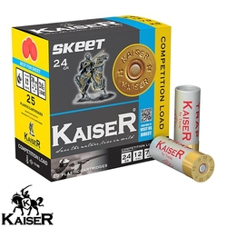 Kaiser - KAISER 12 Cal. Skeet 24 G. No: 9,5 Atış Fişeği