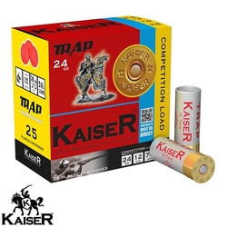 Kaiser - KAISER 12 Cal. Trap 24 G. No: 7,5 Atış Fişeği