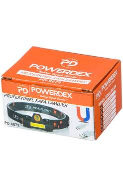 Powerdex PD-6672 Şarjlı Kafa Lambası