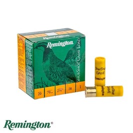 Remington Av Fişekleri - REMINGTON Game Load 20 Ga 28G. No:7