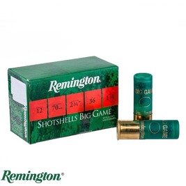 Remington Av Fişekleri - REMINGTON Shurshot Buckshot BG 12 Ga 36G. No:3/0