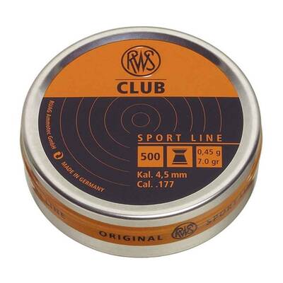 RWS Club 4,5M 0,45G Havalı Saçma *500