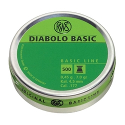 RWS Diabolo Basic 4,5M 0,45G Havalı Saçma *500 - Thumbnail