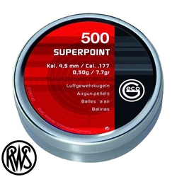 RWS Aır Gun Pellets - RWS Geco S.Point IT 4,5M 0,50G Havalı Saçma *500