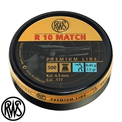 RWS Aır Gun Pellets - RWS R10 Match Combi 4,5 mm 0,45g Havalı Saçma*1000