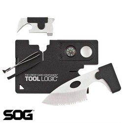 SOG Specialty Knives & Tools - SOG CC1SB Kredi Kartı Çok Amaçlı Bıçak Seti