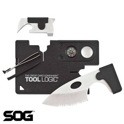 SOG CC1SB Kredi Kartı Çok Amaçlı Bıçak Seti