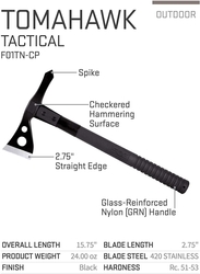 SOG F01T-N Tomahawk Balta - Thumbnail