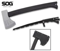 SOG F17N Backcountry Axe Balta ve Testere Seti - Thumbnail