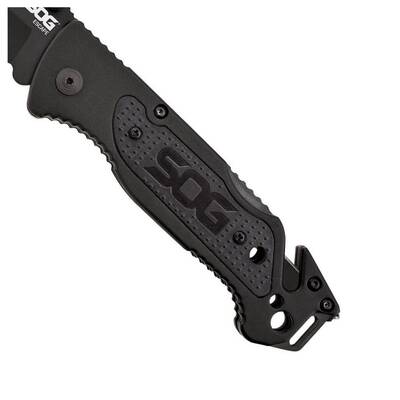 SOG FF-25 Escape Tırtıklı Çakı - Siyah