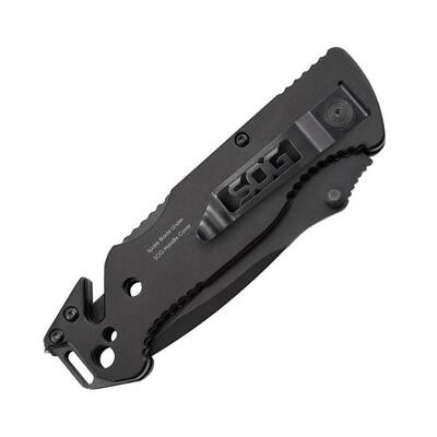 SOG FF-25 Escape Tırtıklı Çakı - Siyah