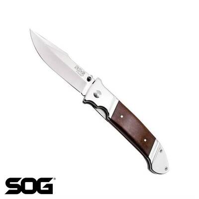 SOG FF-34 Fielder XL Ahşap Saplı Çakı