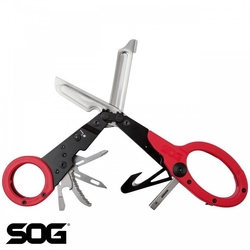 SOG Specialty Knives & Tools - SOG Parashears Çok Amaçlı Makas - Kırmızı