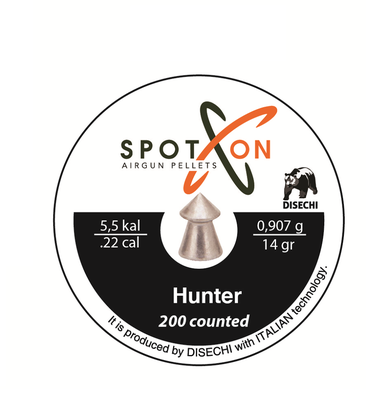 Spot On Hunter 5,5 mm 14 Grn Havalı Tüfek Saçması