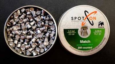 Spot On Match 5,5 mm 15.1 Grn Havalı Tüfek Saçması