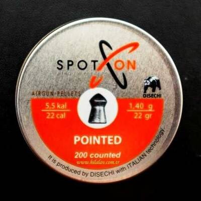 Spot On Poınted 5,5 mm 22 Grn Havalı Tüfek Saçması