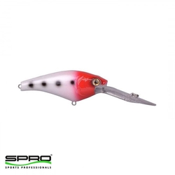 Spro - SPRO Big Bullet DD Ghost Dotted Red Head Maket Yem