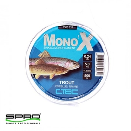 SPRO C-TEC MONO X TROUT 0.24mm 500m Misina 1/1 - Thumbnail