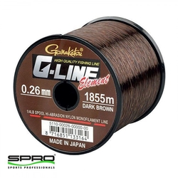 Spro - SPRO G-Line Element 0,30M 6,8 Kg Dark Brown Misina