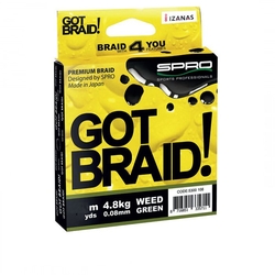 SPRO Got Braid! 0,13MM 300M Yeşil İp Misina - Thumbnail