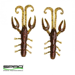 Spro - SPRO Insta Craw 9Cm Silikon Yem Pumpkin Fire 1/5