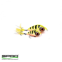 Spro - SPRO Iris Fatboy 115 58G Hot Perch Sahte Yem