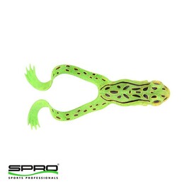 Spro - SPRO Iris The Frog 10Cm Silikon Yem UV Fluo Green