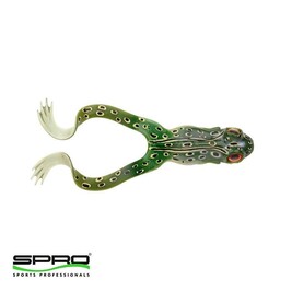 Spro - SPRO Iris The Frog 10Cm Silikon Yem UV Natural Gre