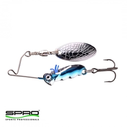 Spro - SPRO Larva SpinnerBait 4CM 7G Chrome Blue