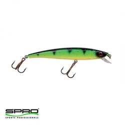 Spro - SPRO PC Bigeye Minnow 9CM Green Perch Maket Yem