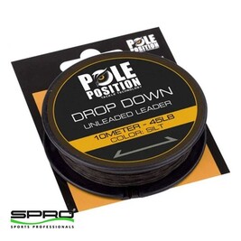 Spro - SPRO Polep Drop Down Unleaded Leader Silt 45LB 10M