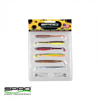 SPRO Ready 4 Fish Sil. Yem & Jig Head Seti C9 1/6