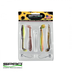 Spro - SPRO Ready 4 Fish Silikon Yem & Jig Head Seti 4