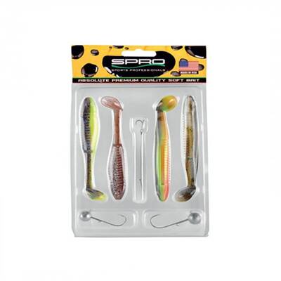 SPRO Ready 4 Fish Silikon Yem & Jig Head Seti 4