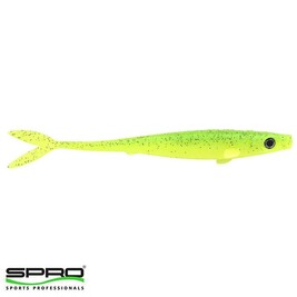 Spro - SPRO V-Power 10Cm Silikon Yem UV Lemon Lime 1/1