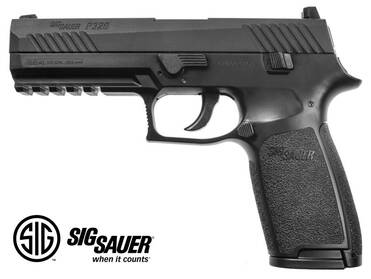 Sig Sauer P320 Havalı Tabanca Blowback'li Siyah