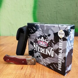 STERLING 11 cm Lock Back Kahverengi Çakı - Thumbnail